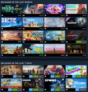 画像ギャラリー No.003のサムネイル画像 / Steam,近日登場予定のゲームをプレイヤーに合わせて表示する「パーソナルカレンダー」機能を公開。気になる新作を追いやすく
