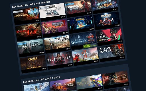 画像ギャラリー No.002のサムネイル画像 / Steamの「パーソナルカレンダー」機能が正式リリース。プレイ傾向をもとに，新作や近日発売のおすすめゲームを紹介