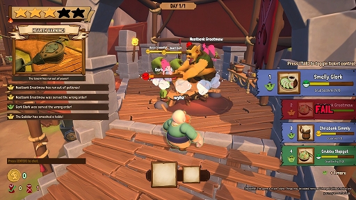 画像ギャラリー No.004のサムネイル画像 / ドタバタ酒場経営アクション「Bronzebeard's Tavern 2」のデモをチェック。無料公開の学生プロジェクトから大幅にパワーアップ［gamescom］