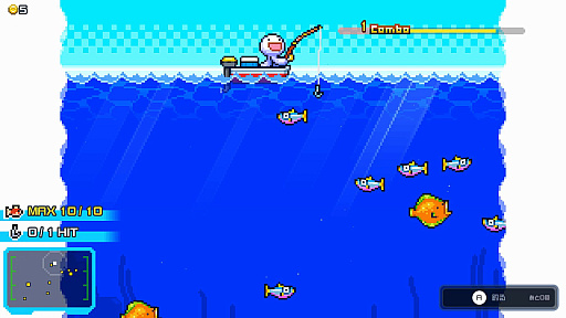 画像ギャラリー No.003のサムネイル画像 / 1億匹の魚を釣り切れ。インクリメンタル釣りACT「海の魚、ぜんぶ釣る」，体験版をSteamで本日配信