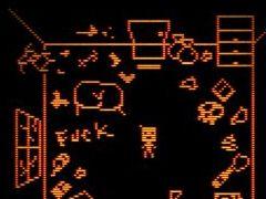 六畳一間に引きこもる主人公が部屋の奥に出現した奇妙な地下世界を探索。1bitアクションADV「ロクジョーヒトマ」，Steamストアページを公開