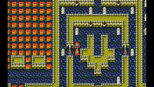 画像ギャラリー No.002のサムネイル画像 / 「EGGコンソール サブナック PC-9801」本日配信。石化した仲間を魔方陣へ導くファンタジーパズルゲーム
