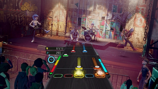 画像ギャラリー No.002のサムネイル画像 / バンドマンになり切るリズムアクション「STAGE TOUR」，新たに3曲を追加。Blur「Parklife」など収録決定曲は48曲に