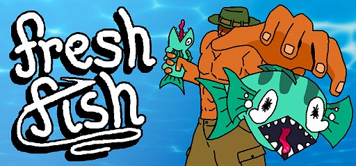 画像ギャラリー No.004のサムネイル画像 / 銛を投げて魚をゲット！ 魚の力で海を爆走！ ムッキムキの腕が光る釣り×パルクールFPS「fresh fish」，Steamページを公開