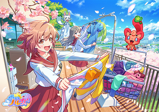 画像ギャラリー No.003のサムネイル画像 / ゲームフリークの新作モバイルゲームは，日本全国の天気予報と連動！ 魔法少女が戦う「雨のちハレ女」を発表