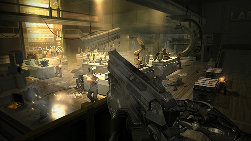 Deus Ex: Human Revolutionפˡ8ʬȤĹܤΥץ쥤ࡼӡо졣1ޥåפ3Ĥμˡǲ褹륷ǡDeus Ex餷ɤĴ