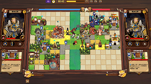 画像ギャラリー No.004のサムネイル画像 / カード構築に非同期オートチェスの「Kingdoms Assemble」，Steamでプレイテストが開催中。審査なしで誰でも参加でき，期間は10月3日まで