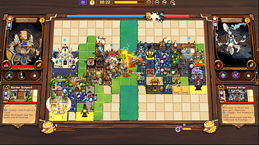 画像ギャラリー No.011のサムネイル画像 / カード構築に非同期オートチェスの「Kingdoms Assemble」，Steamでプレイテストが開催中。審査なしで誰でも参加でき，期間は10月3日まで