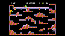 画像ギャラリー No.002のサムネイル画像 / 「コンソールアーカイブス ちゃっくんぽっぷ」，10月1日配信。壁や天井を駆け回り，爆弾を使ってハートを取り戻す