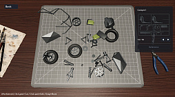 画像ギャラリー No.009のサムネイル画像 / 切り出しから組み立て，塗装，デカール，展示まで。気軽にプラモデル制作を楽しめるシム「Plamo Kits / プラモキット」，体験版配信開始