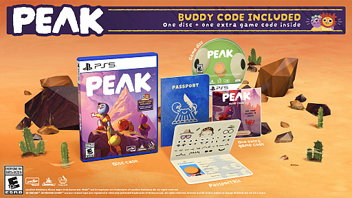 画像ギャラリー No.001のサムネイル画像 / “非常に好評”の協力型登山ゲーム「PEAK」,Switch2 / PS5 / XBOX Series X|S向けに10月22日に発売