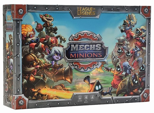 画像ギャラリー No.001のサムネイル画像 / 絶版だった「LoL」の協力型ボドゲ「Mechs vs. Minions」の日本語版が2027年発売決定。プログラミング要素を駆使し，メックの挙動を制御しよう