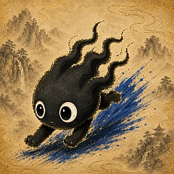アワイとコチ〜一筆絵巻〜