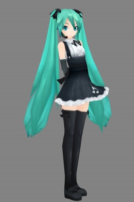 画像ギャラリー No.014のサムネイル画像 / 「初音ミク -Project DIVA-」，巡音ルカ/弱音ハク/亞北ネル/うららなどモジュールコンバートの衣装や収録曲の一部を公開