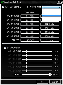 Turbo COREפȤϲʤΤPhenom II X6ȤäƤεưͤͤĴ٤Ƥߤ