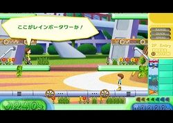 画像ギャラリー No.009のサムネイル画像 / 懐かしの名作がWiiウェアでリメイク，「レインボーアイランド タワーリング アドベンチャー」が3月3日に配信