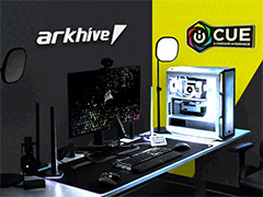 Corsair꥽եȤLEDޤȤǤ륲ޡPC顣ŸCorsairPC