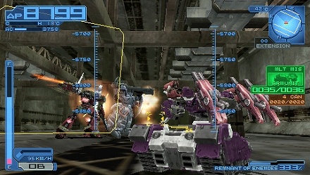 ARMORED CORE 3 PortableסѡĤ֥꡼ʡץ⡼ɤо줹뿷󥫡AC֥ޡ륹פ