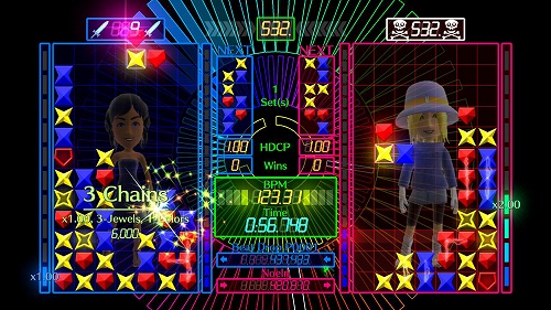 画像集#002のサムネイル/音ゲー＋落ちものゲー「0D Beat Drop」の配信が11月11日に開始