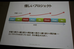 画像ギャラリー No.017のサムネイル画像 / ［SQEXOC 2012］アジャイル的な手法を取り入れつつ，計画性も同じように大切――「ゲーム開発プロジェクトマネジメント講座 2012」レポート