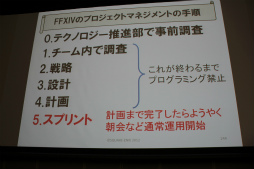 画像ギャラリー No.043のサムネイル画像 / ［SQEXOC 2012］アジャイル的な手法を取り入れつつ，計画性も同じように大切――「ゲーム開発プロジェクトマネジメント講座 2012」レポート