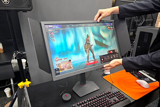 画像ギャラリー No.010のサムネイル画像 / TN液晶＋直下型LEDで有機ELよりも残像感が少ないバトルロイヤル向けディスプレイ「XQ2566X」がBenQ ZOWIEから発売