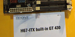 #013Υͥ/ZOTACGeForce GT 430ץܡɤMini-ITXޥܡɤ