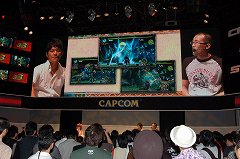 画像ギャラリー No.012のサムネイル画像 / ［TGS 2010］ひと狩り行こうぜならぬひと風呂行こうぜ!?　温泉などユクモ村の施設が実機デモで紹介された「モンスターハンターポータブル 3rd」ステージイベントをレポート