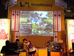 TGS 2010ϱƣ߹ⶶ̾ͥڥȡ硼갦Υ饤֤Ԥ줿WebMoneyΥơ٥ȥݡ