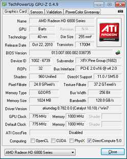 #010Υͥ/XFXפȤǥ奢եͤHD 6850ɡμϤ򸡾