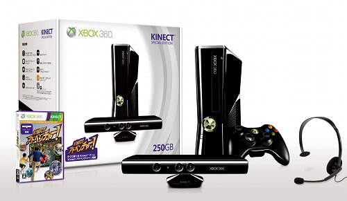 Xbox 360250GBǥˤȡKinectɥ٥㡼פƱڥ륨ǥ󤬺о졣ȯϡDance CentralפƱ62