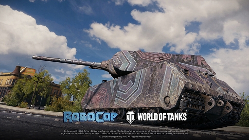 画像ギャラリー No.005のサムネイル画像 / 「World of Tanks」,映画「ロボコップ」のバトルパス・スペシャルを1月15日から期間限定で実施