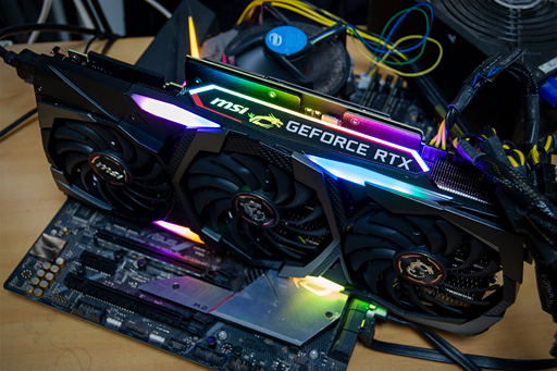 MSIGeForce RTX 2080 Ti GAMING X TRIOץӥ塼30cmĶεRTX 2080 TiɤļϤõ