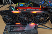  No.062Υͥ / MSIGeForce RTX 2080 Ti GAMING X TRIOץӥ塼30cmĶεRTX 2080 TiɤļϤõ