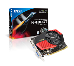 MSIĹ146mmOCͤΡGeForce GT 430ץɤȯ