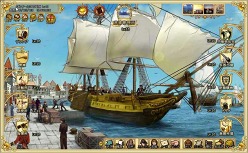 画像ギャラリー No.002のサムネイル画像 / 大航海時代を題材とするブラウザゲーム「Age of Ocean」の紹介記事を掲載。世界を舞台に展開するギルド同士の戦いもアツい