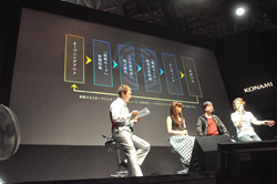 TGS 2011ϻäβΤϪ줿KONAMI֡ΡΧΥȥ饿ץڥ륹ơݡ