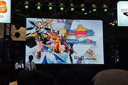 画像集#004のサムネイル/下田麻美さんと沼倉愛美さんによるミニライブも行われた,キャラホビ2011「ヴァイスシュヴァルツ ポータブル」ステージイベントをレポート