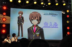 画像集#009のサムネイル/下田麻美さんと沼倉愛美さんによるミニライブも行われた,キャラホビ2011「ヴァイスシュヴァルツ ポータブル」ステージイベントをレポート