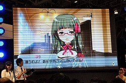 画像集#014のサムネイル/下田麻美さんと沼倉愛美さんによるミニライブも行われた,キャラホビ2011「ヴァイスシュヴァルツ ポータブル」ステージイベントをレポート