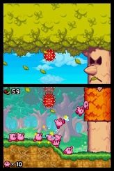 画像ギャラリー No.003のサムネイル画像 / 「あつめて!カービィ」,8月4日に発売決定。タッチペンで最大10人のカービィを操り,ゴールを目指そう