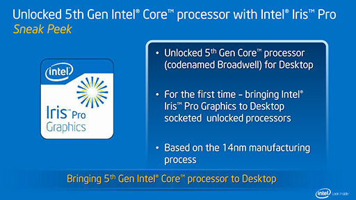 GDC 2014Intel5CoreץåBroadwellפ伡ϥCPUHaswell-EפʤɤγפPentium20ǯǰǥ