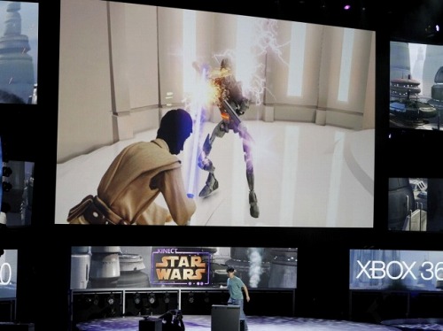 E3 2011ϥ饤ȥСäƽŨˤ衣Kinect STAR WARSפϱǲȤΥ󥯥ΨϥѤʤ󥲡