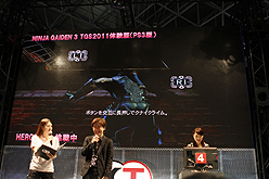 TGS 2011ϥ奦Ȱ˶ǺƤۤTeam NINJAβ᤬NINJA GAIDEN 3פ̥ϤˤĤƸäơݡ