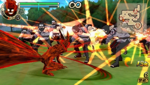 画像集#001のサムネイル/「NARUTO-ナルト- 疾風伝 ナルティメットインパクト」，新バトルシステム「覚醒」が公開に。壮絶な戦い“サスケvs.五影”が再現されていることも判明
