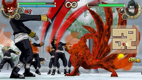 画像集#009のサムネイル/「NARUTO-ナルト- 疾風伝 ナルティメットインパクト」，新バトルシステム「覚醒」が公開に。壮絶な戦い“サスケvs.五影”が再現されていることも判明