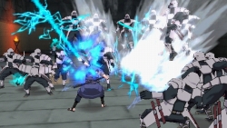 画像集#014のサムネイル/「NARUTO-ナルト- 疾風伝 ナルティメットインパクト」，新バトルシステム「覚醒」が公開に。壮絶な戦い“サスケvs.五影”が再現されていることも判明
