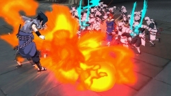 画像集#016のサムネイル/「NARUTO-ナルト- 疾風伝 ナルティメットインパクト」，新バトルシステム「覚醒」が公開に。壮絶な戦い“サスケvs.五影”が再現されていることも判明