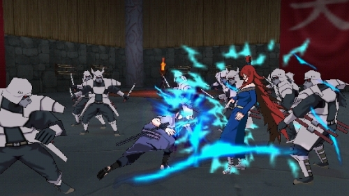 画像集#017のサムネイル/「NARUTO-ナルト- 疾風伝 ナルティメットインパクト」，新バトルシステム「覚醒」が公開に。壮絶な戦い“サスケvs.五影”が再現されていることも判明