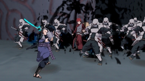 画像集#020のサムネイル/「NARUTO-ナルト- 疾風伝 ナルティメットインパクト」，新バトルシステム「覚醒」が公開に。壮絶な戦い“サスケvs.五影”が再現されていることも判明